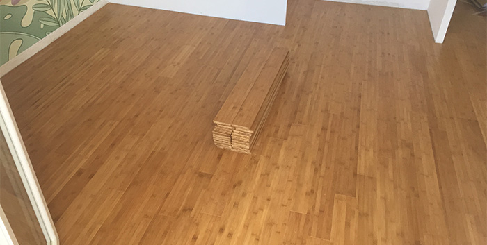 Exemple d'essence de bois : Parquet en bambou